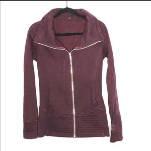 Lululemon Radiant Cassis Zip Up Jacket Purple